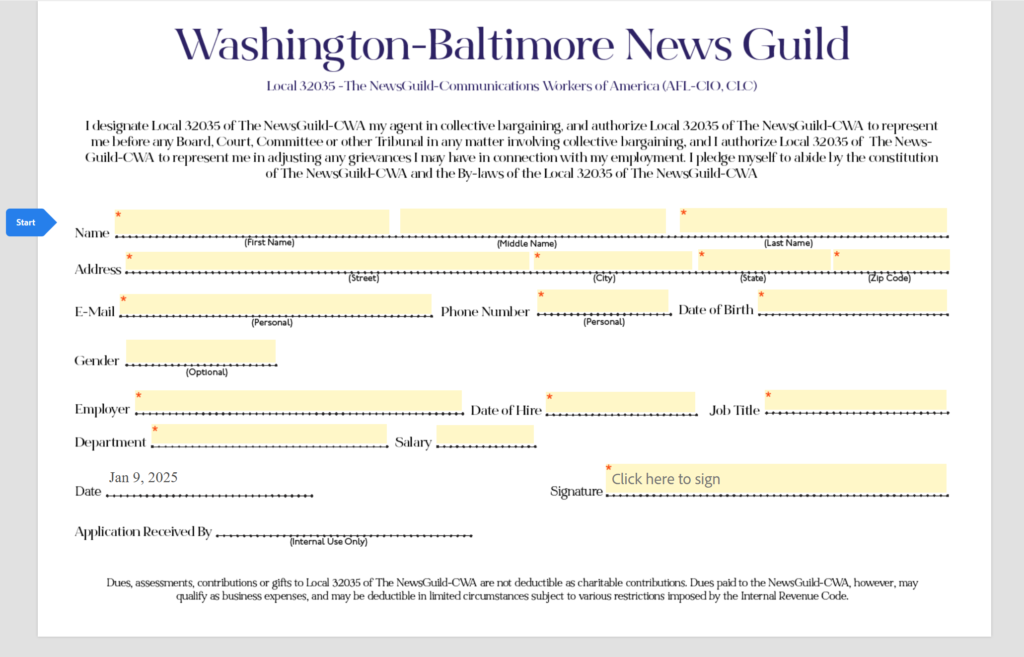 Preview of the WBNG card